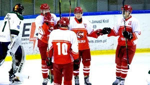Radość hokeistów Kadry PZHL U-23 