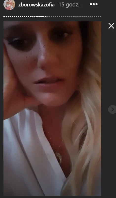 Zofia Zborowska-Wrona zabrała głos na InstaStory Zofia Zborowska-Wrona zabrała głos na InstaStory