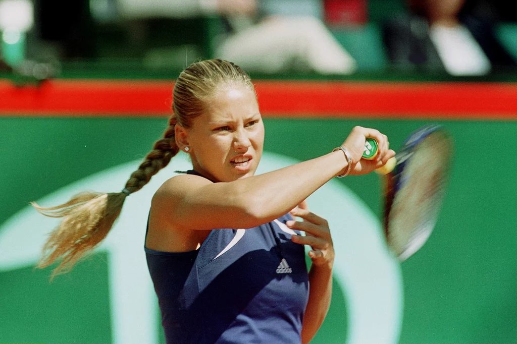 Anna Kournikova na początku kariery Anna Kournikova na początku kariery