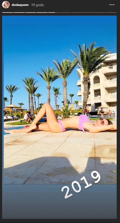 Doda na wakacjach w Tunezji Doda na wakacjach w Tunezji