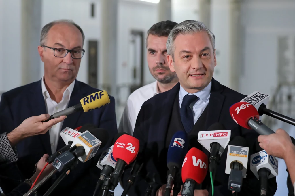 Robet Biedroń, Maciej Konieczny, Włodzimierz Czarzasty Robet Biedroń, Maciej Konieczny, Włodzimierz Czarzasty