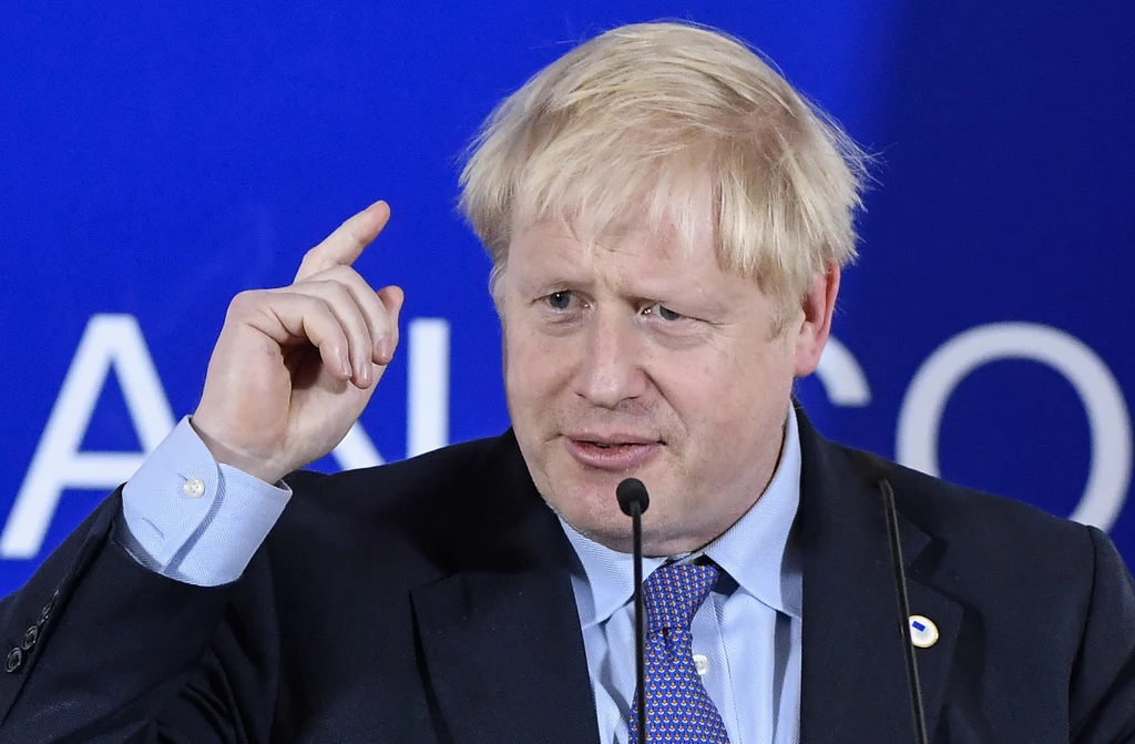 Brytyjski premier Boris Johnson
