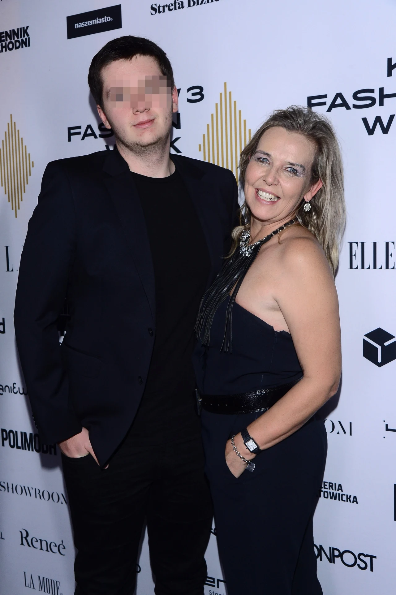 Marianna Dufek z synem Kamilem