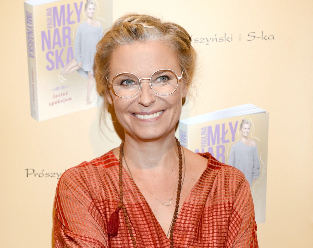 Paulina Młynarska wydała 10. książkę - tym razem poświęconą jodze Paulina Młynarska wydała 10. książkę - tym razem poświęconą jodze