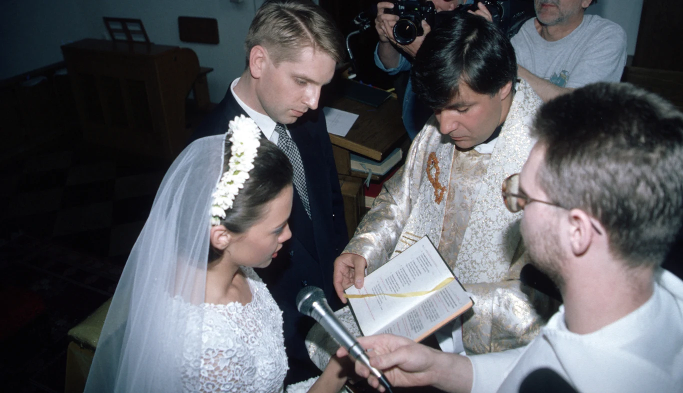 Ślub Kingi Rusin i Tomasza Lisa Ślub Kingi Rusin i Tomasza Lisa