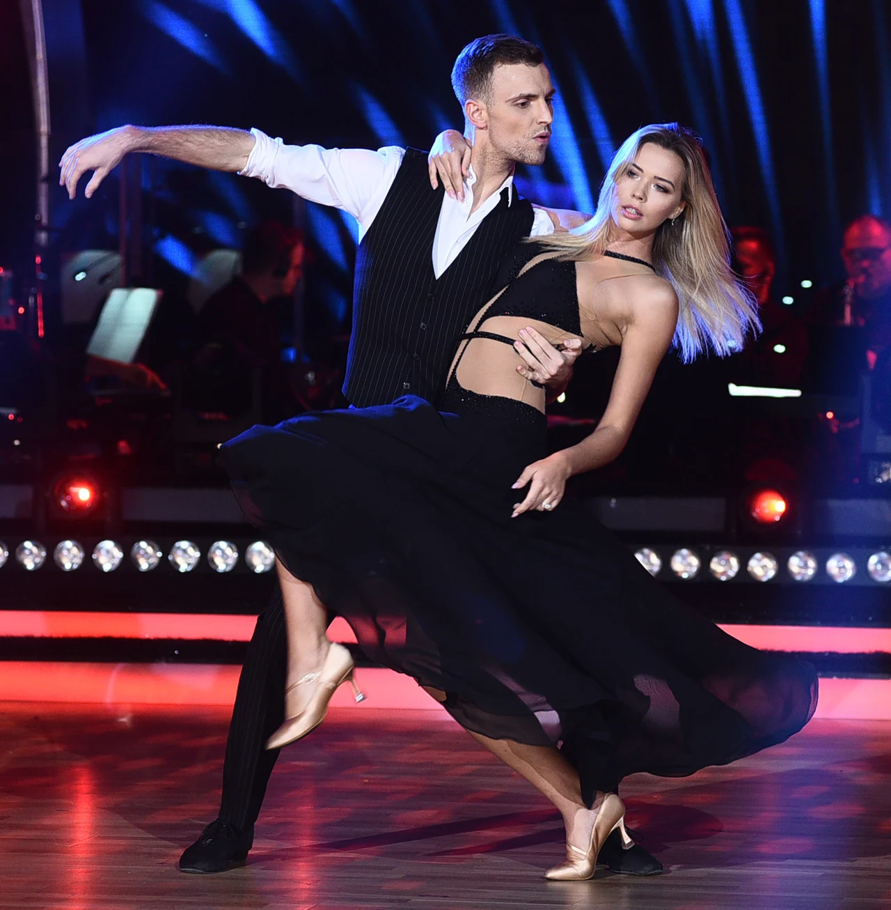 Sandra Kubicka na parkiecie "Tańca z gwiazdami" Sandra Kubicka na parkiecie "Tańca z gwiazdami"