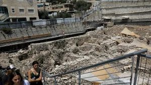 Prace archeologiczne w Jerozolimie; zdj. ilustracyjne