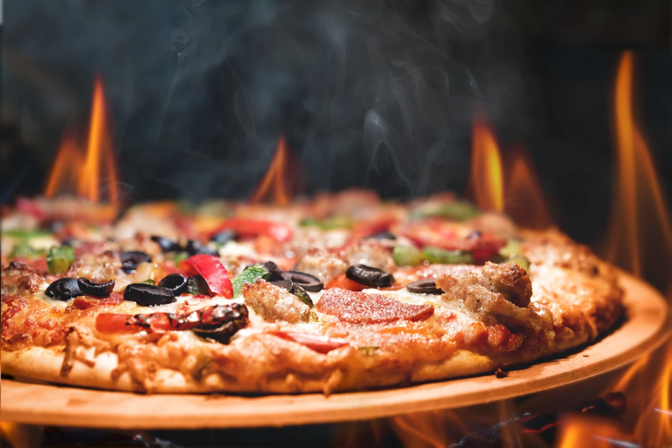 Sieć pizzerii wprowadziła do menu specjalną pozycję na Halloween Sieć pizzerii wprowadziła do menu specjalną pozycję na Halloween