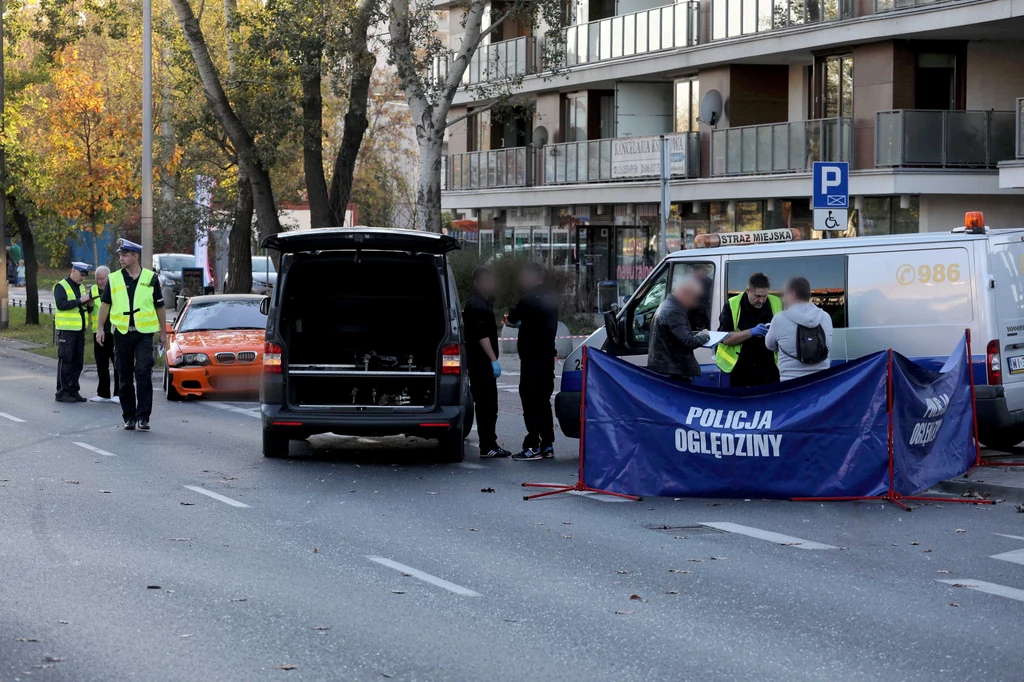 Miejsce wypadku. Pod wpływem mediów ZDM zamierza na dwupasmowej drodze zbudować progi