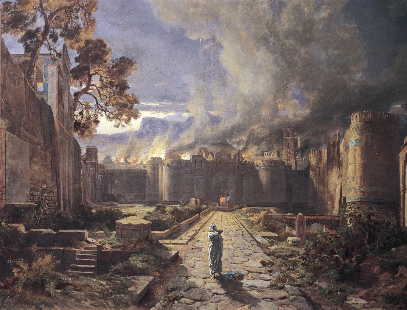 Zniszczenie Sodomy i Gomory, autor: Jules-Joseph-Augustin Laurens Zniszczenie Sodomy i Gomory, autor: Jules-Joseph-Augustin Laurens