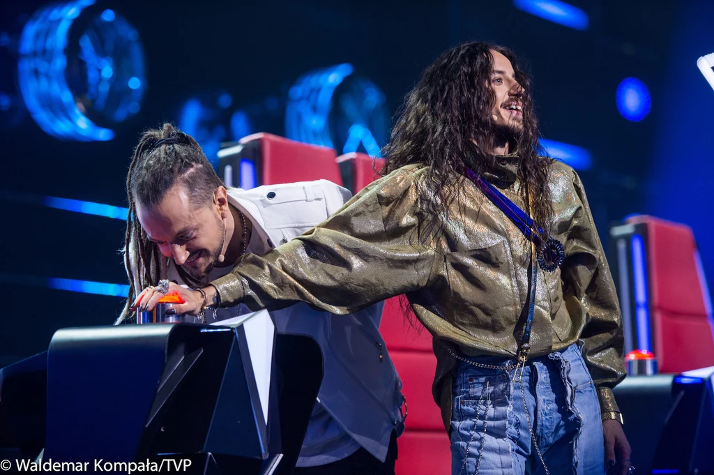 Michał Szpak rozbawił publikę w "The Voice of Poland"