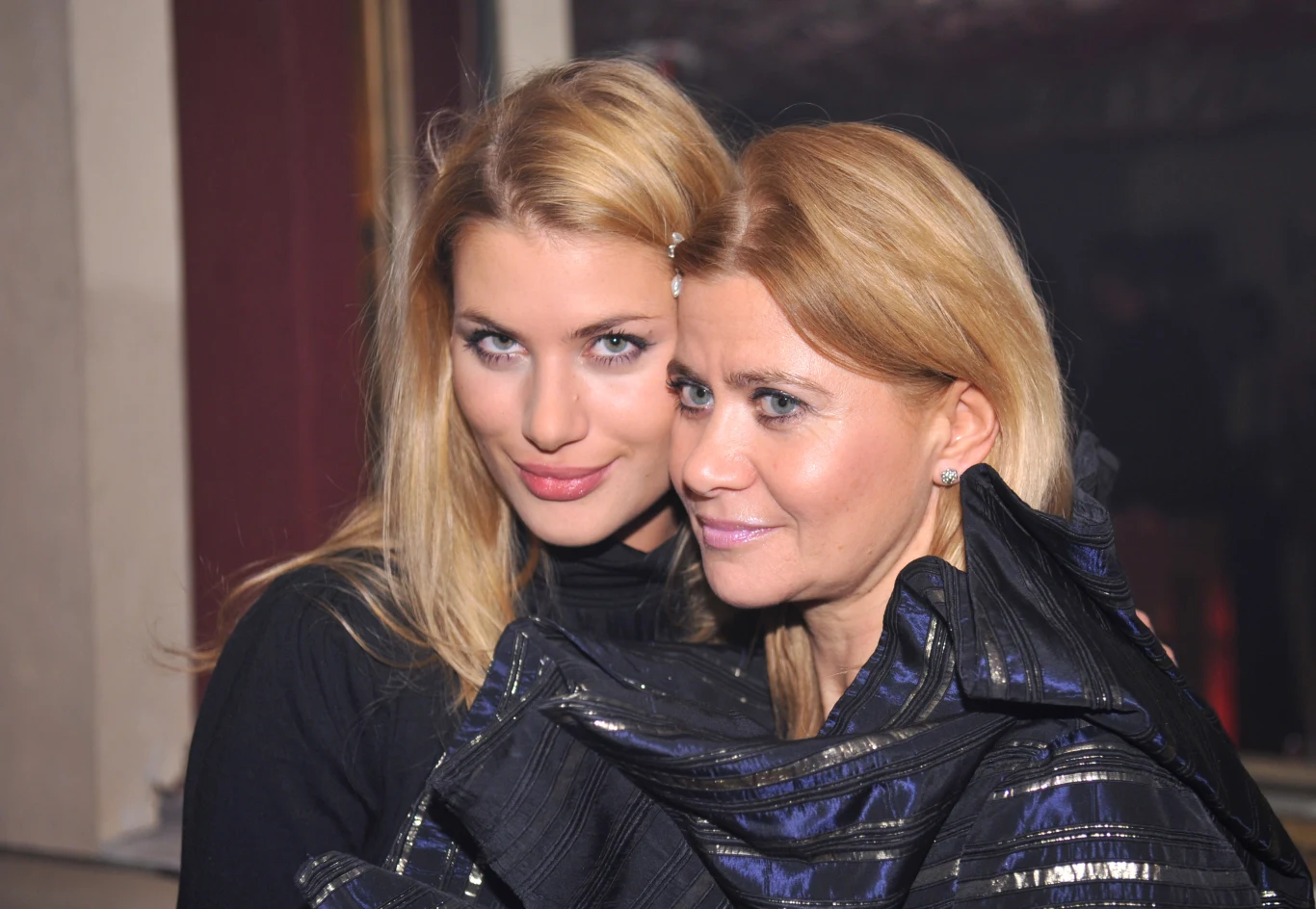 Aleksandra Kisio z mamą