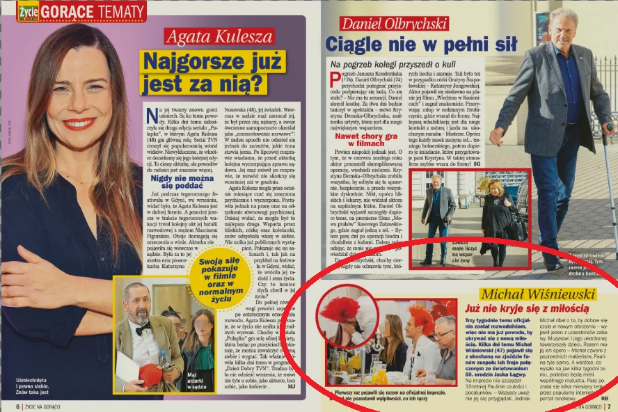 O Michale Wiśniewskim pisze "Życie na gorąco"