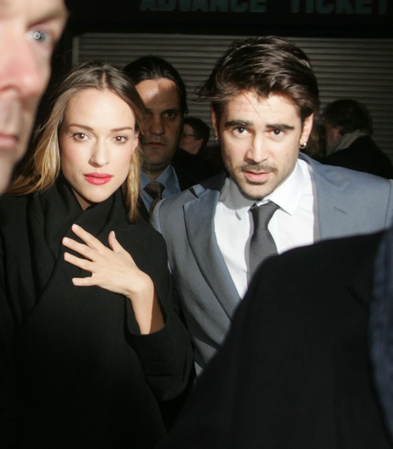 Alicja BAchleda-Curuś i Colin Farrell Alicja BAchleda-Curuś i Colin Farrell