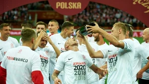 Tak Jacek Góralski świętował wywalczenie awansu na Euro 2020