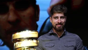 Peter Sagan na prezentacji trasy 103. edycji Giro d'Italia