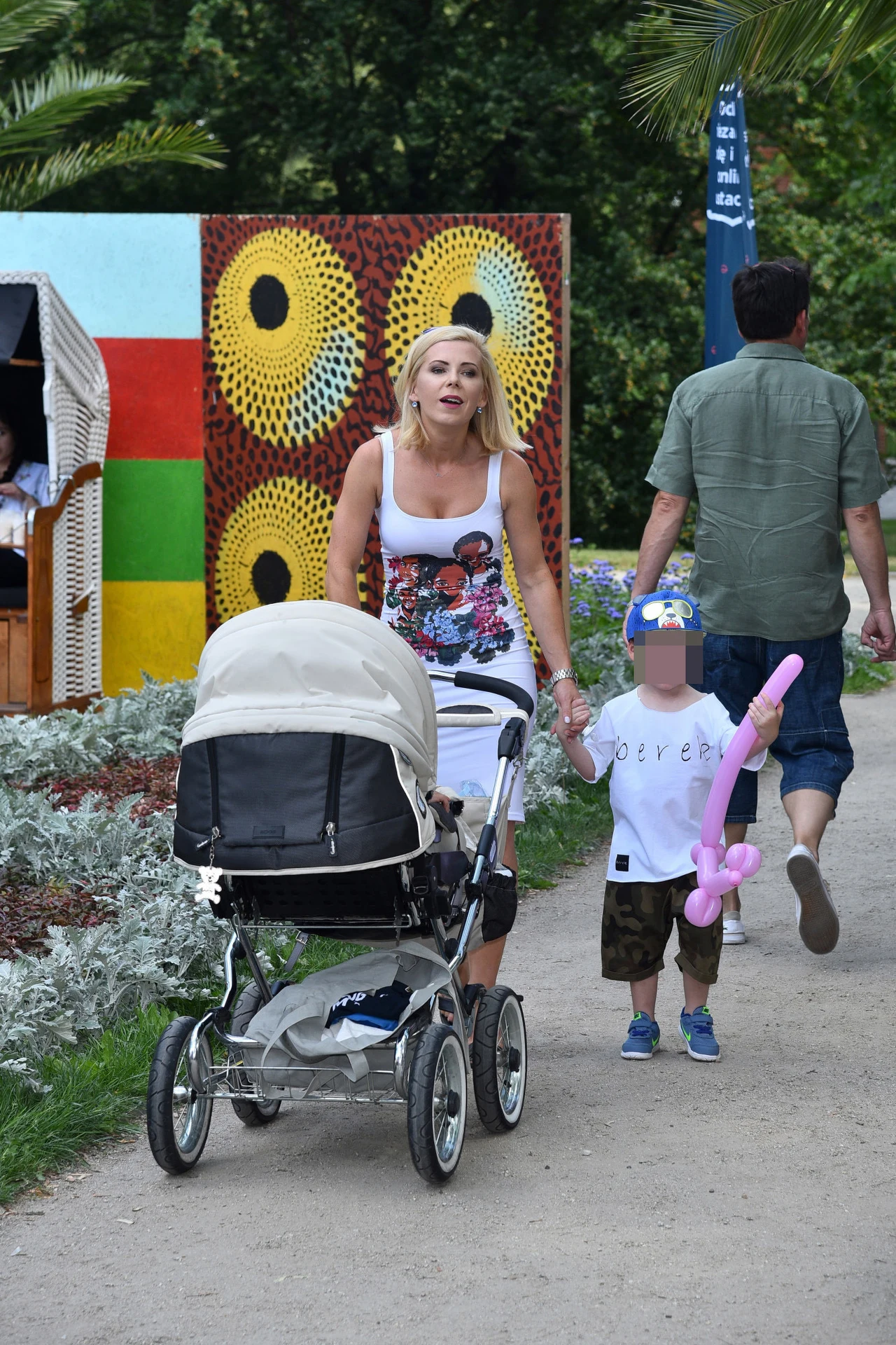 Joanna Kryńska z dziećmi