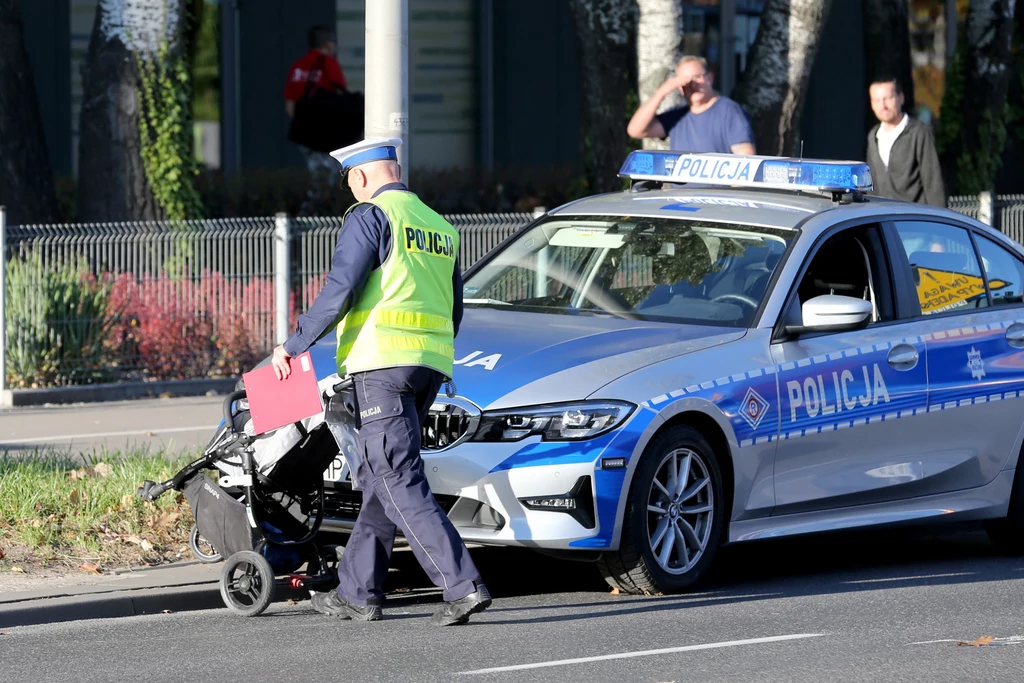 Żona ofiary zaapelowała o zapinanie dzieci w wózkach