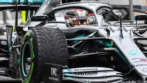 Lewis Hamilton w bolidzie Mercedesa