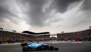 Robert Kubica na torze w Meksyku