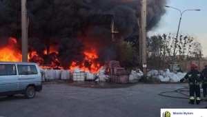 Prezydent Bytomia: Płonące odpady miały być uprzątnięte