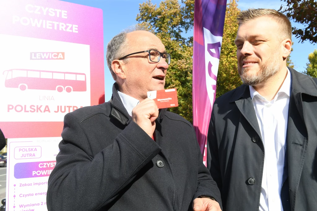 Włodzimierz Czarzasty i Adrian Zandberg