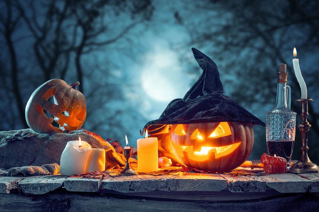 Lampiony z dynii to jeden z symboli Halloween