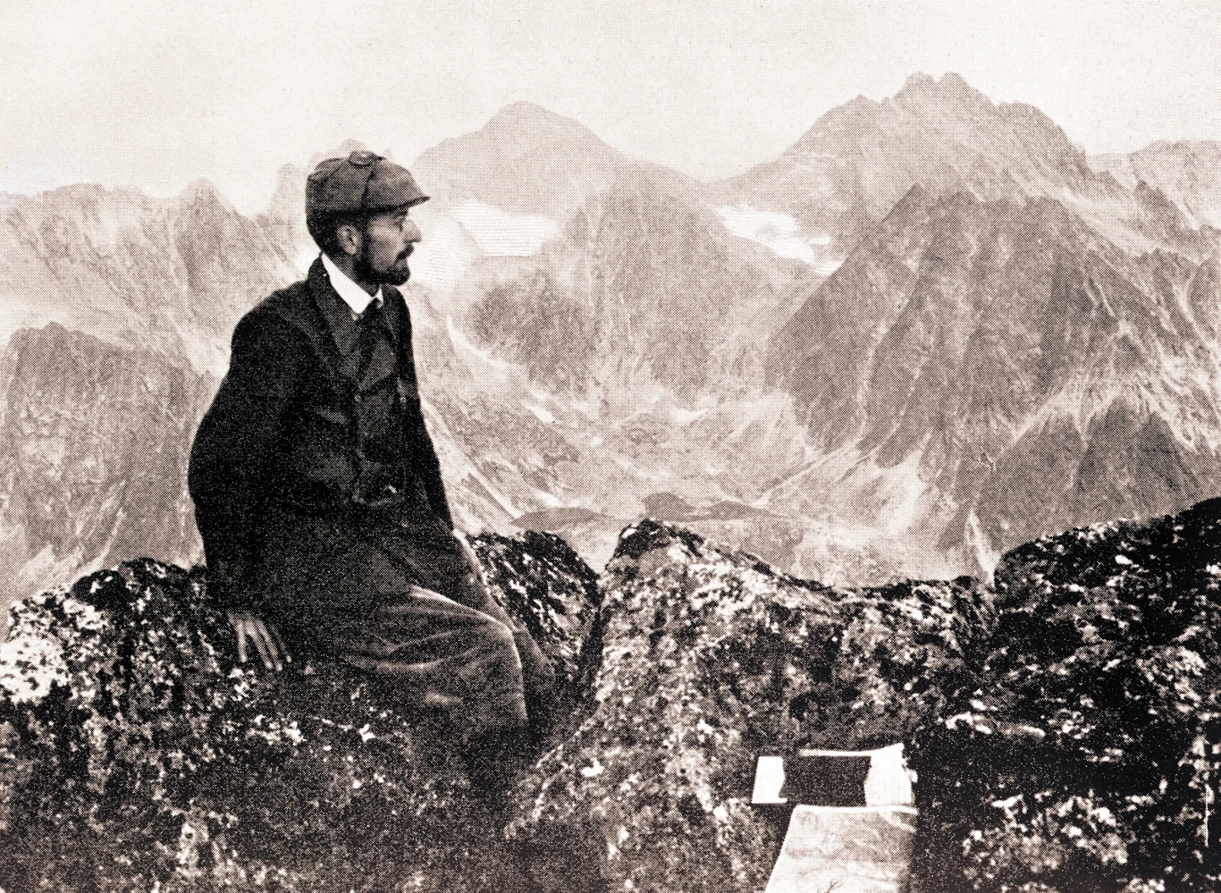 Mieczysław Karłowicz w Tatrach, 1907 r. Mieczysław Karłowicz w Tatrach, 1907 r.