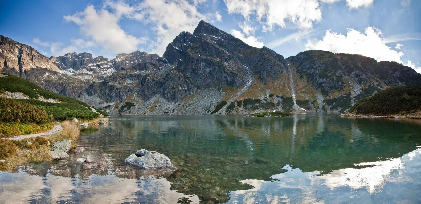 Czarny Staw Gąsienicowy obecnie Czarny Staw Gąsienicowy obecnie