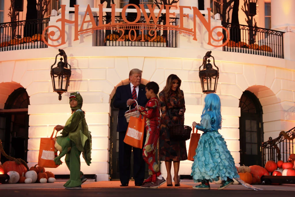 Melania Trump wzięła udział w obchodach Halloween
