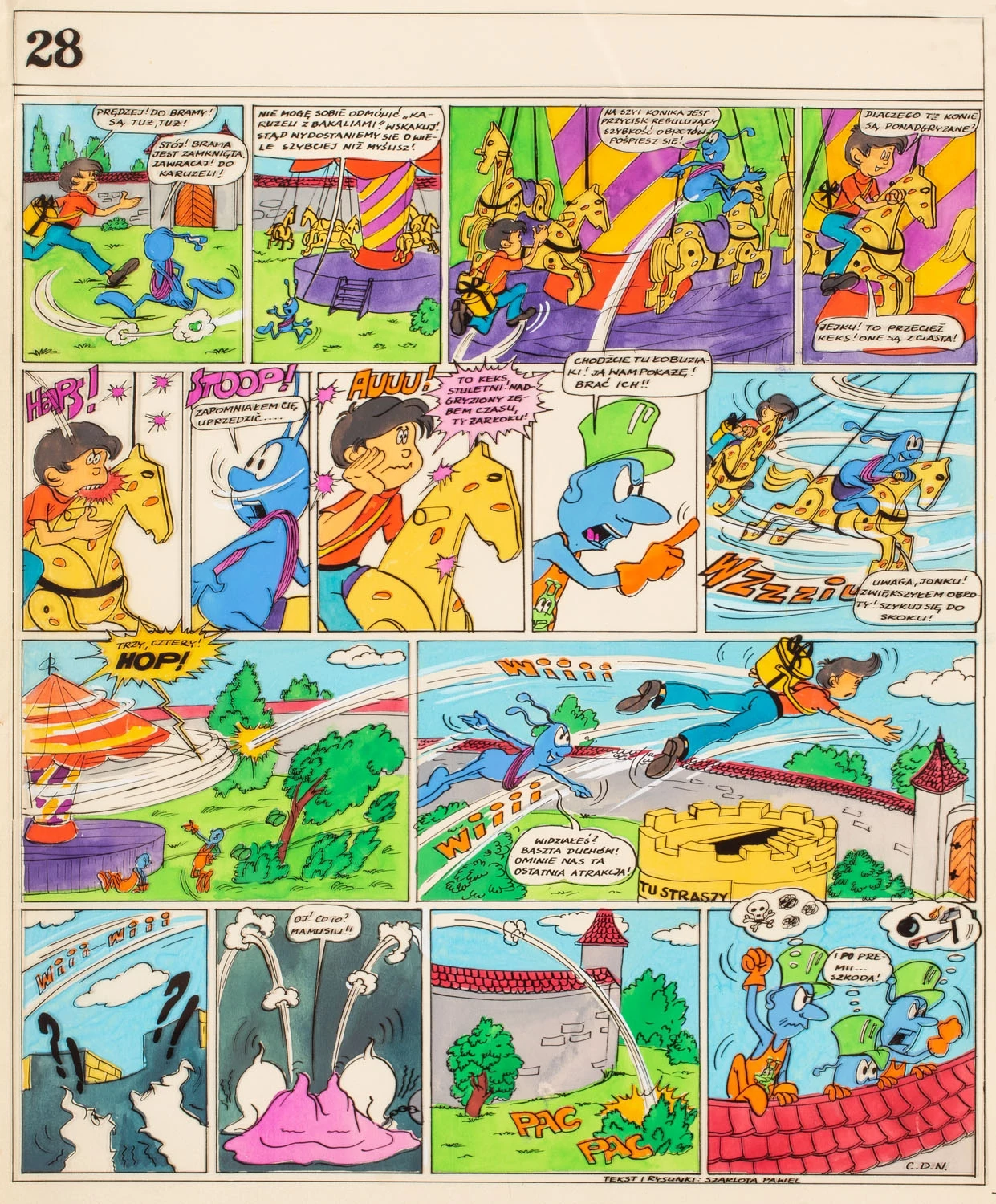 Wystawa Komiks i Ilustracja: 24 października – 7 listopada, godz.11-19 (poniedziałek-piątek) i godz. 11-16 (sobota), Dom Aukcyjny DESA Unicum, ul. Piękna 1A, Warszawa, wstęp wolny Wystawa Komiks i Ilustracja: 24 października – 7 listopada, godz.11-19 (poniedziałek-piątek) i godz. 11-16 (sobota), Dom Aukcyjny DESA Unicum, ul. Piękna 1A, Warszawa, wstęp wolny