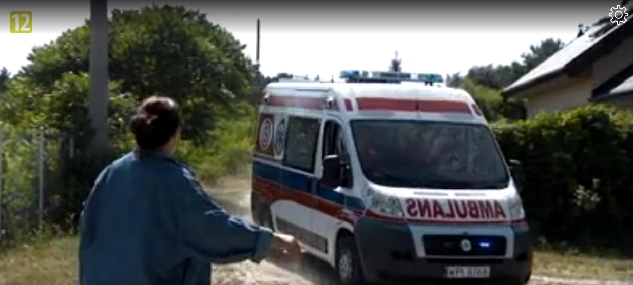 Kadr z serialu "Na sygnale"