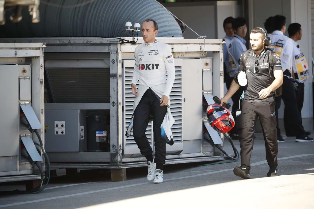 Robert Kubica (z lewej)