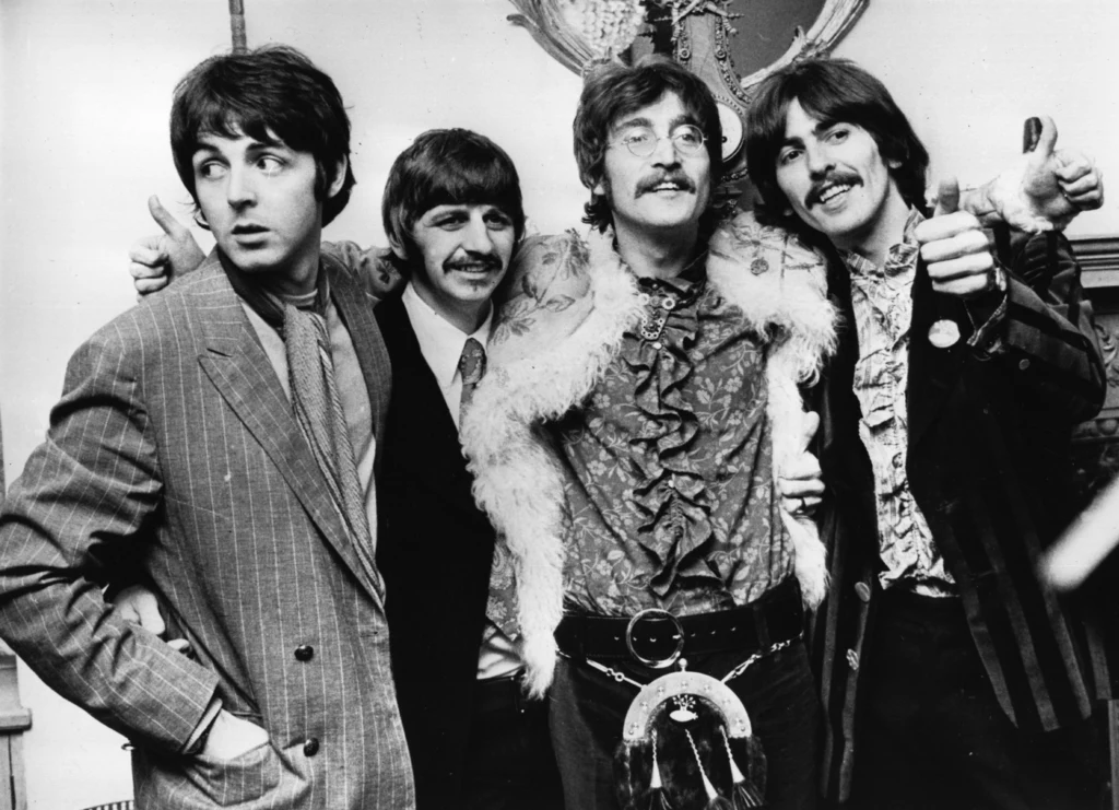 The Beatles w 1967 roku. Według legendy miejskiej już nie z Paulem McCartneyem