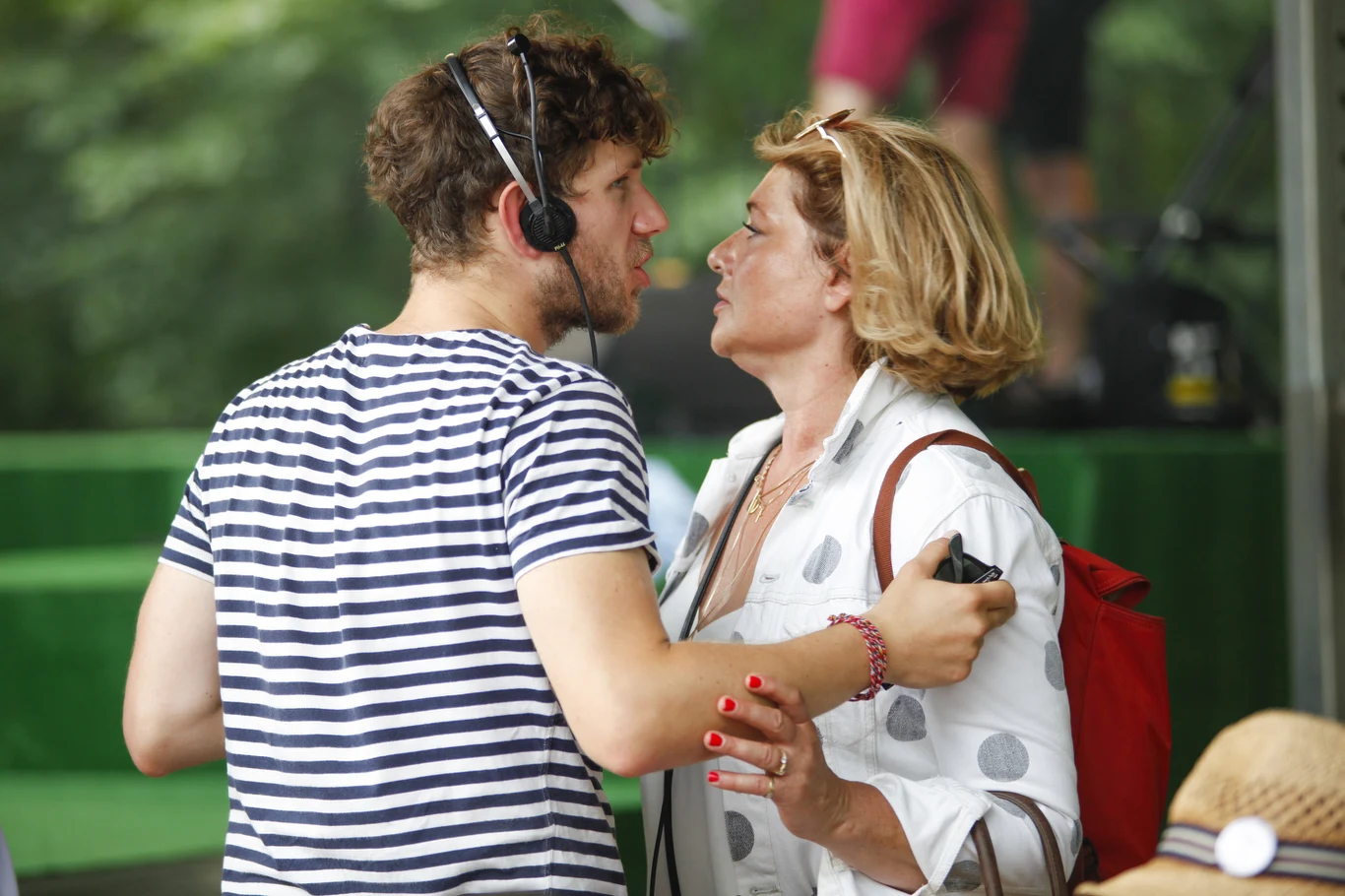 Antek Królikowski z mamą