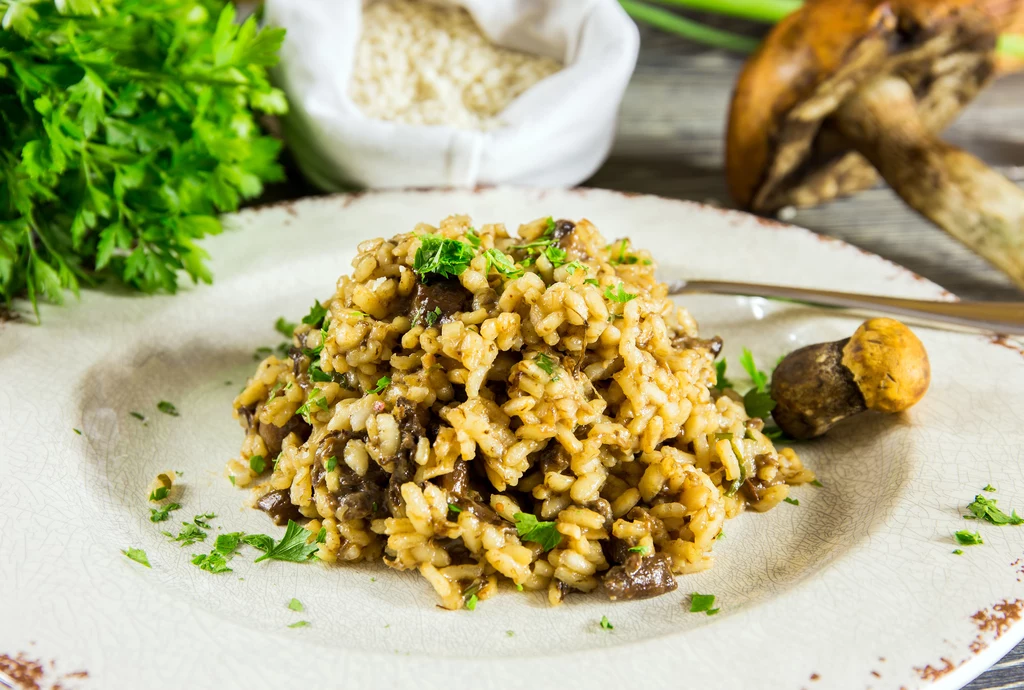 Grzybowe risotto