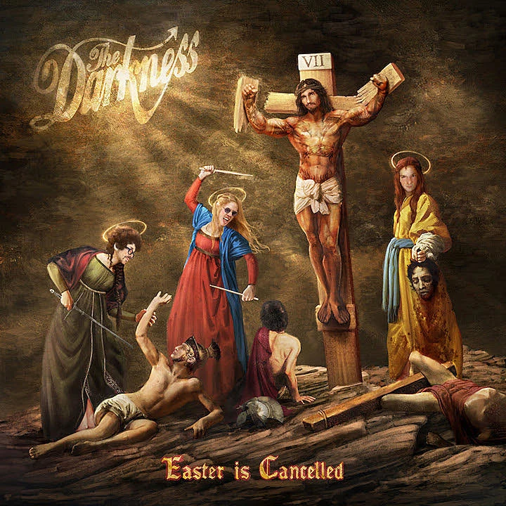 Okładka płyty "Easter Is Cancelled" grupy The Darkness została zakazana w niektórych krajach Okładka płyty "Easter Is Cancelled" grupy The Darkness została zakazana w niektórych krajach