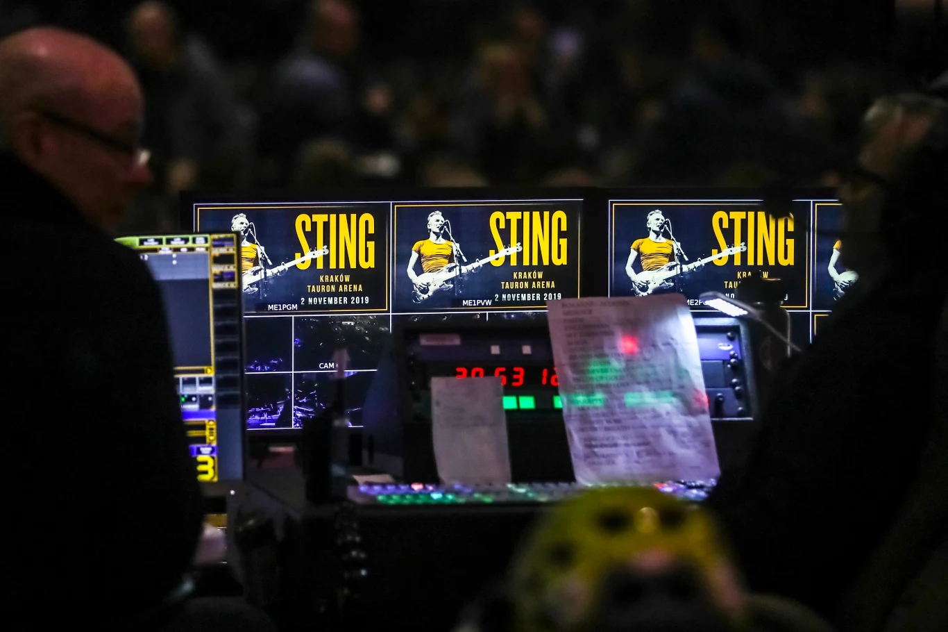 Sting na koncercie w Tauron Arenie Kraków 2 listopada 2019 r.