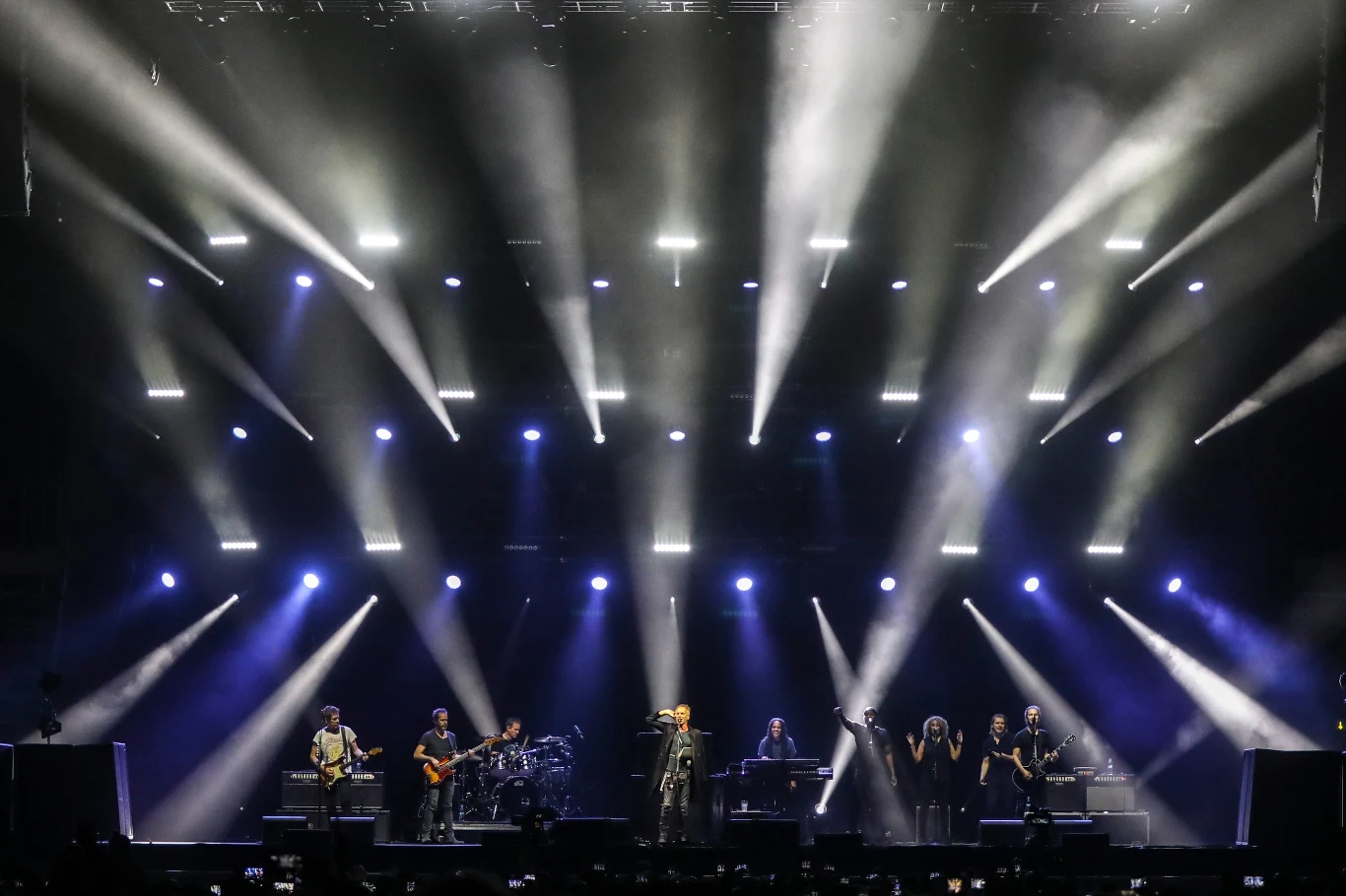 Sting na koncercie w Tauron Arenie Kraków 2 listopada 2019 r.
