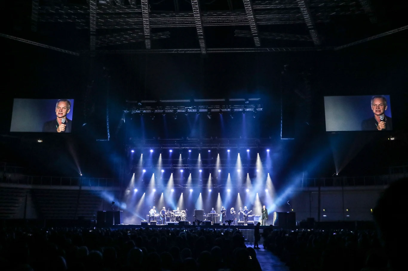 Sting na koncercie w Tauron Arenie Kraków 2 listopada 2019 r.