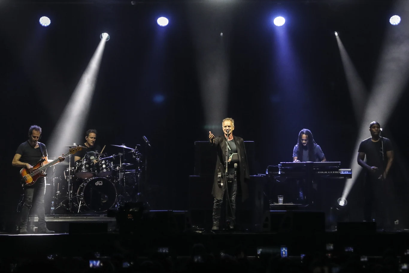 Sting na koncercie w Tauron Arenie Kraków 2 listopada 2019 r.