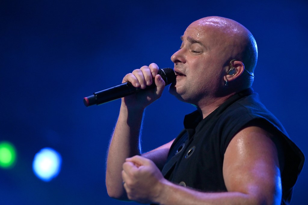 David Draiman (Disturbed) w akcji