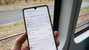 ​Google Transport z tramwajami w Krakowie