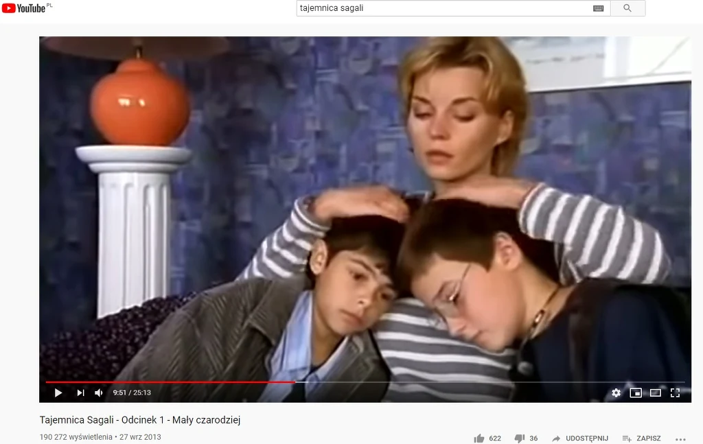 Kadr z serialu "Tajemnica Sagali" Kadr z serialu "Tajemnica Sagali"