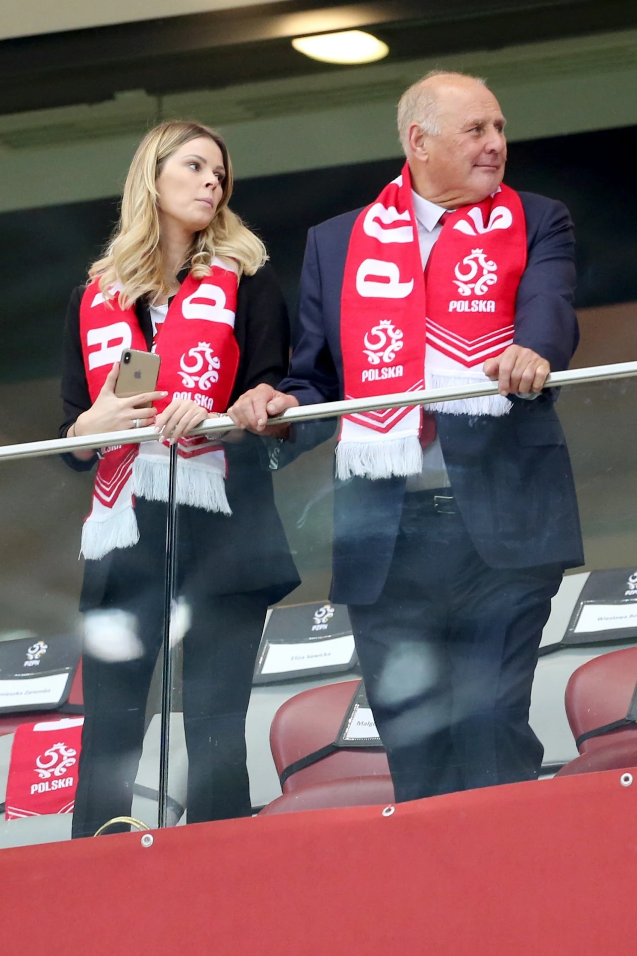 Małgorzata Tomaszewska z ojcem Janem Tomaszewskim