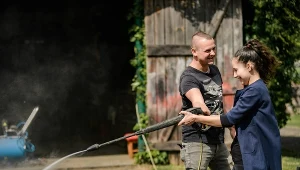 "Rolnik szuka żony 6": Wydawało się, że Seweryn i Marlena dobrze się czują w swoim towarzystwie (fot. z profilu programu na Facebooku)