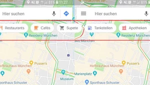 ​Google wprowadza pływający pasek wyszukiwania do Map