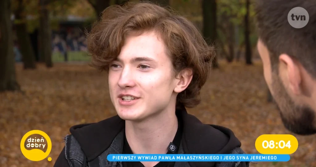 Jeremiasz Małaszyński w "Dzień dobry TVN"