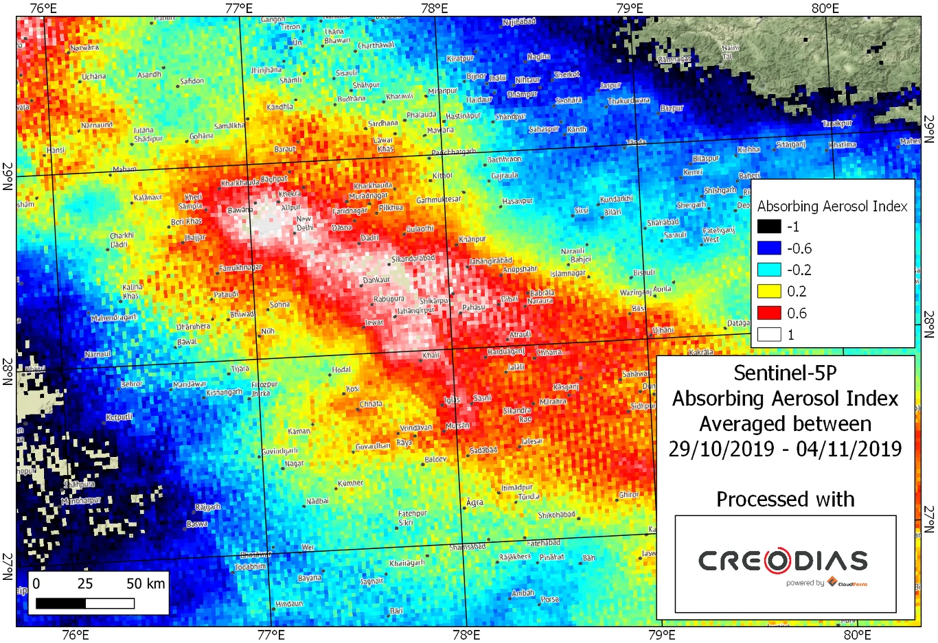 Wyjątkowo zła jakość powietrza nad New Delhi Wyjątkowo zła jakość powietrza nad New Delhi