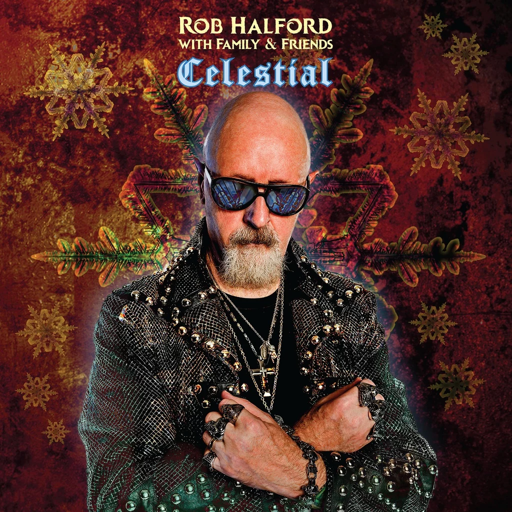 Rob Halford na okładce świątecznej płyty "Celastial"